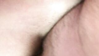 Please! I need you! My clit is itching so bad... Scratch my clit with the cock head. Creampie. Close-up Pussy Fucking. P - 14 image