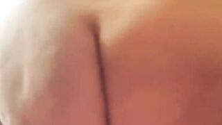 Bbw shakes her huge oily booty for her boyfriend