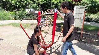 I take home a BEAUTIFUL GIRL from the park and end up fucking - 3 image