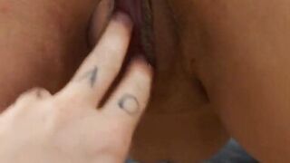 AMATEUR MILF rides the huge dildo - 15 image