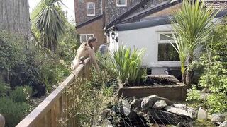 My Naked Gardening Tour with WAMGIRLX