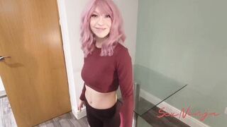 Step Mom Accidently Falls on my Dick during Yoga