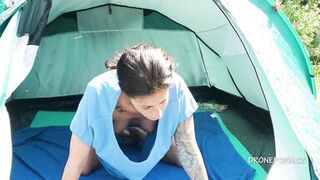 Nudist MILF Alzbeta - Under the blouse