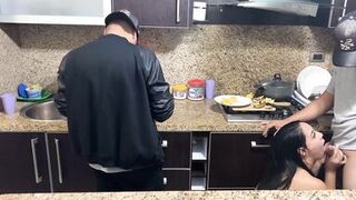 My Wife must pay the House Debt with her Body while I Cook next door and Listen to how NTR Enjoys it