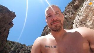 Just another perfect public beach to fuck on - amateurs from Poland