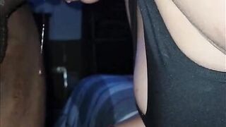 gagging and drooling on the dick - 6 image