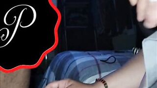 gagging and drooling on the dick - 8 image