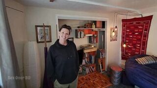 A Lonely MILF seduces a inexperienced man who rents her basement apartment. "The landlady" Part 1.