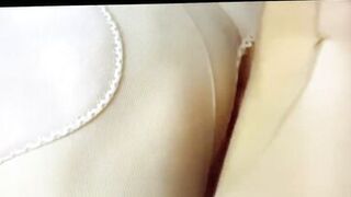 DJennerXX - Nylon covered cock in pussy