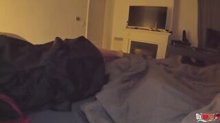 Stepmom shares bedroom with horny stepson He gets blowjob and sex with hot MILF - 2 image