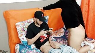 After having had a delicious oral, my stepsister wants me to fuck her hard - Porn in Spanish