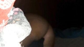 Wiping my cum from her pussy - 15 image