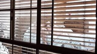 Neighbours watching us fuck