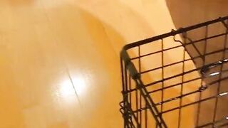 Hucow with bound boobs