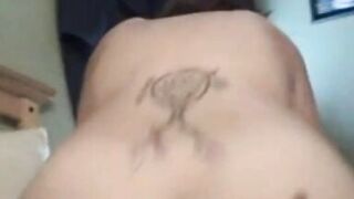 Horny Amateurs Fucking On Their Bed Tonight At Home - 10 image