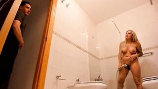 I'M SORRY STEPMOM, YES I WAS TOUCHING MYSELF, YOU ARE VERY HOT.