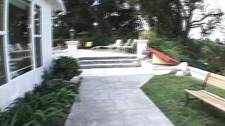 Hot blonde gets satisfied by 2 hard cocks