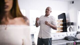 Cheating wife must fuck father-in-law for his silence