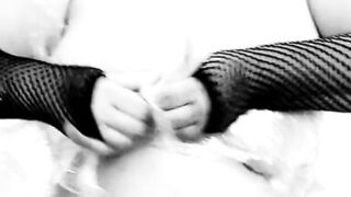 I dance with my big boobs wrapped in plastic wrap. LiaKahn spanish milf amateur curvy hot chubby submissive bitch slut