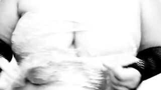 I dance with my big boobs wrapped in plastic wrap. LiaKahn spanish milf amateur curvy hot chubby submissive bitch slut