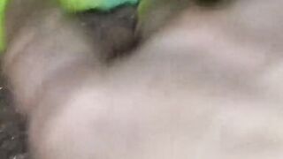 Delia eccitatissima con il mio cazzino e cazzone,in primissimo piano