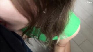 ANAL. Sexy MILF tries to stretch her tight asshole.