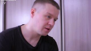 Lecherous girl pegging her husband's and gets cumshot.