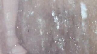 Bbw wife fucking herself in shower. - 6 image