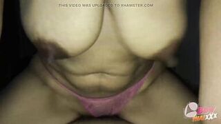 Asian Big boobed thick wife fucked hard